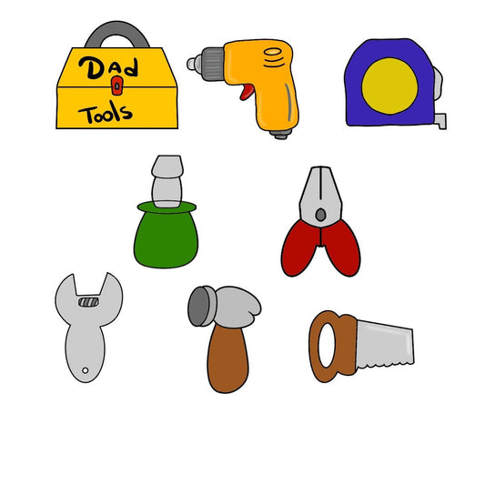 Dad's Tools Set - Periwinkles Cutters