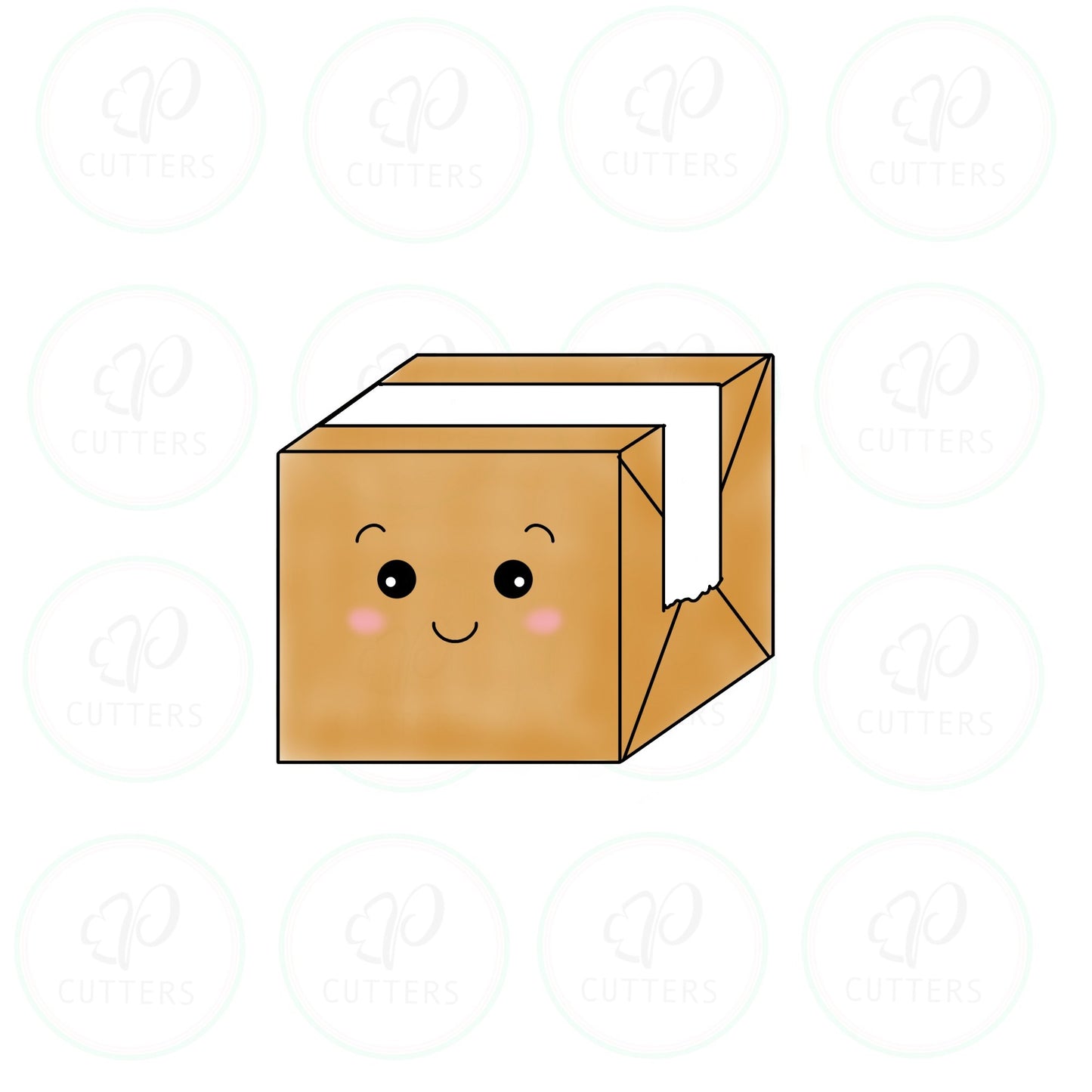 Delivery Box Cookie Cutter - Periwinkles Cutters