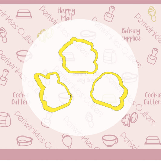 Dolls Individual Cookie Cutters - Periwinkles Cutters