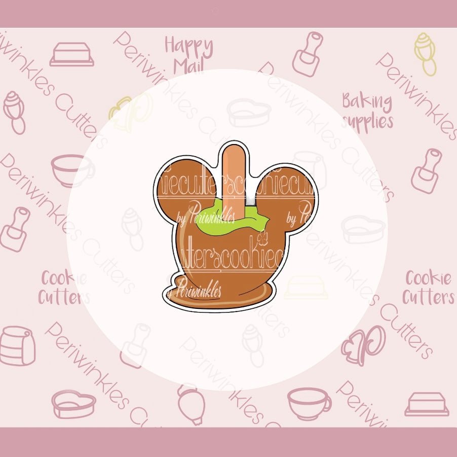 Ears Caramel Apple Cookie Cutter - Periwinkles Cutters