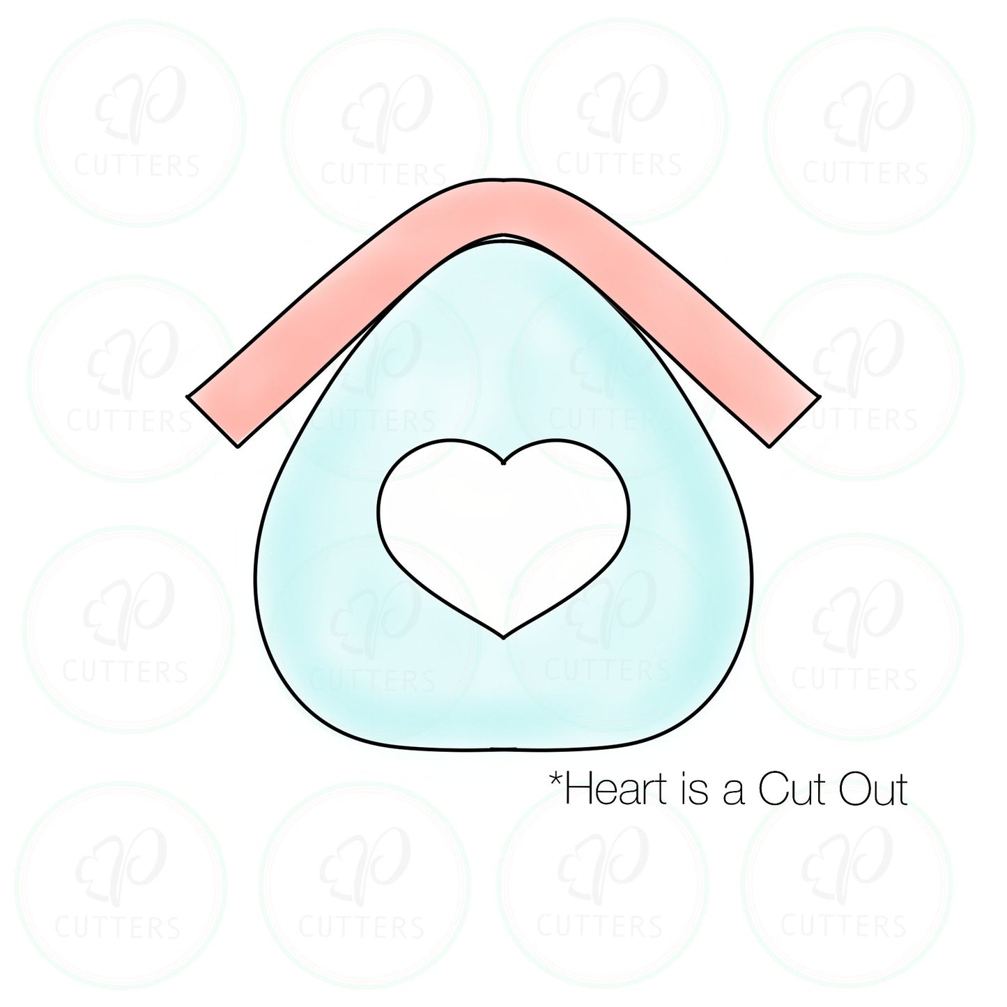 Egg Birdhouse Cookie Cutter - Periwinkles Cutters