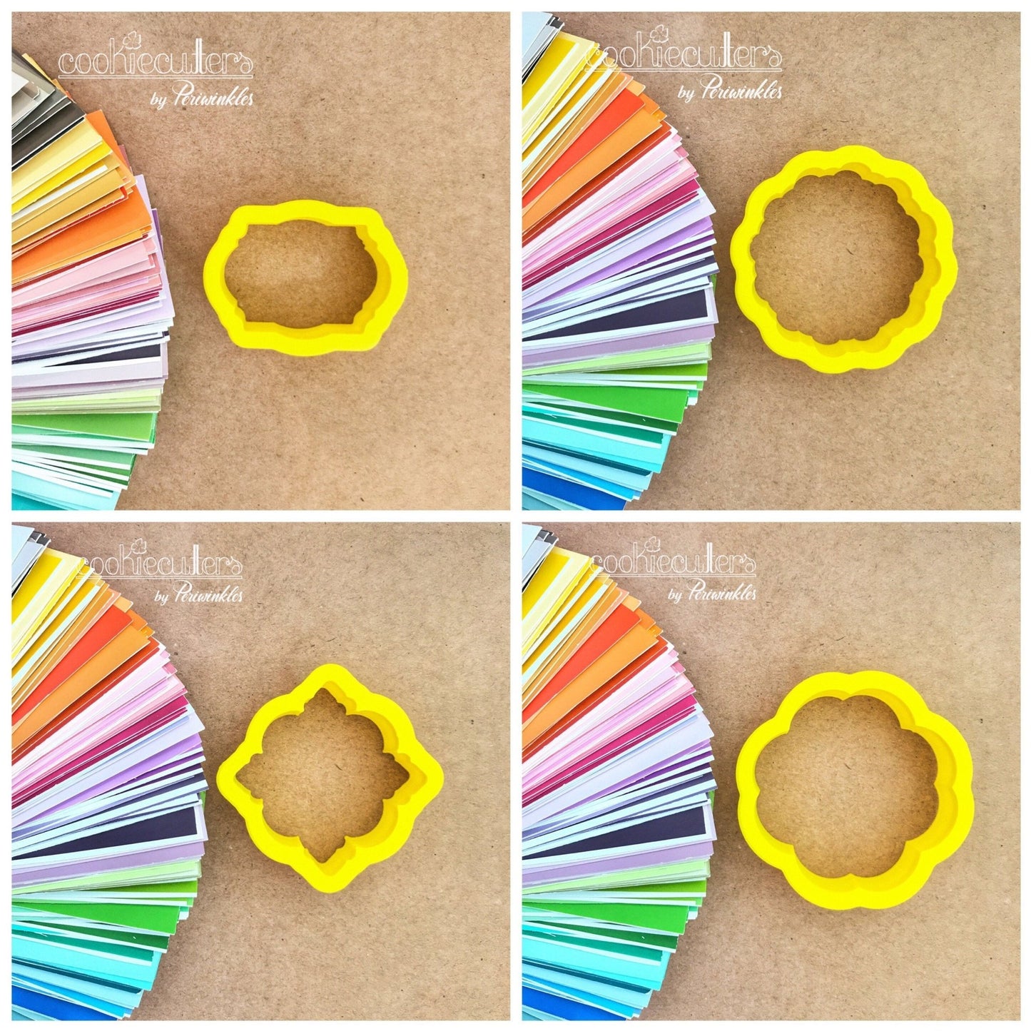 Eliza Plaque Cookie Cutter - Periwinkles Cutters