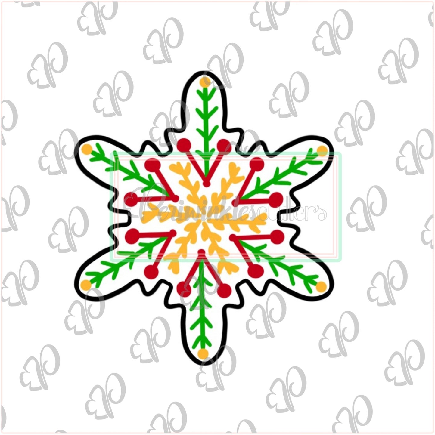 Emory Snowflake Cookie Cutter - Periwinkles Cutters