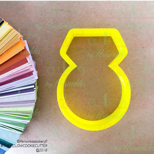 Engagement Ring Cookie Cutter - Periwinkles Cutters