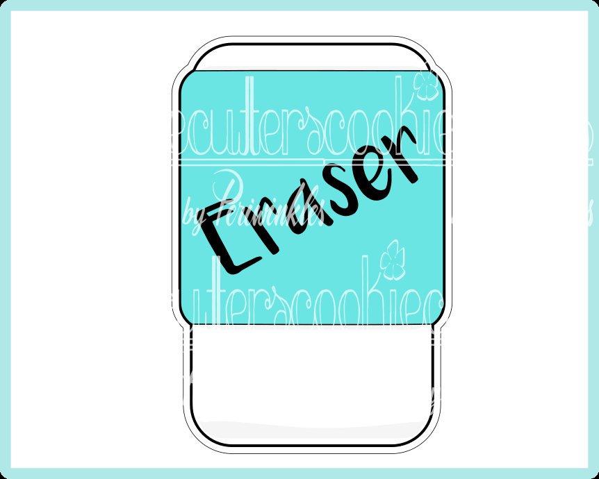 Eraser Cookie Cutter - Periwinkles Cutters
