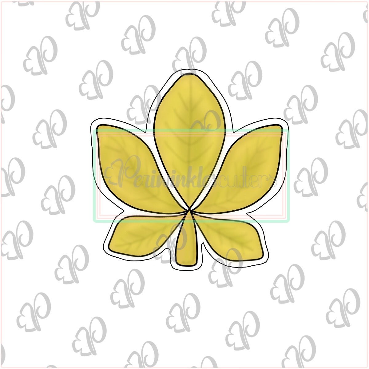 Fall Leaves 2019 Cookie Cutter - Leaf Cookie Cutter - Periwinkles Cutters