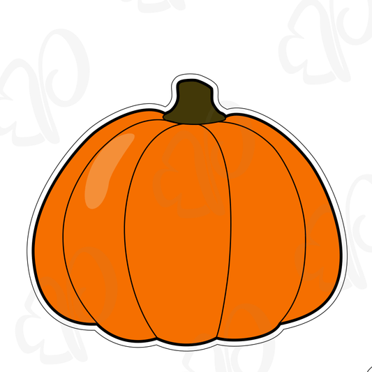 Fall Pumpkins 2018 Cookie Cutter - Periwinkles Cutters