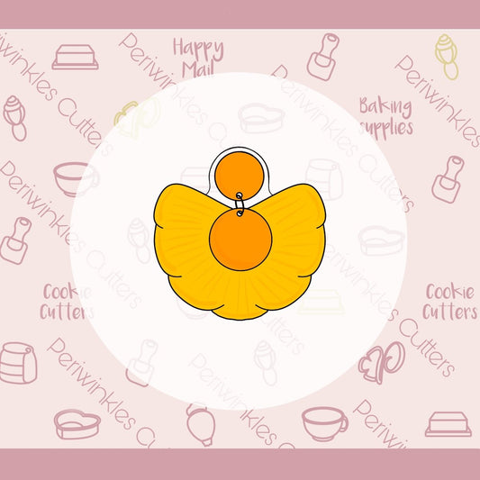 Fan Earrings Cookie Cutter - Periwinkles Cutters