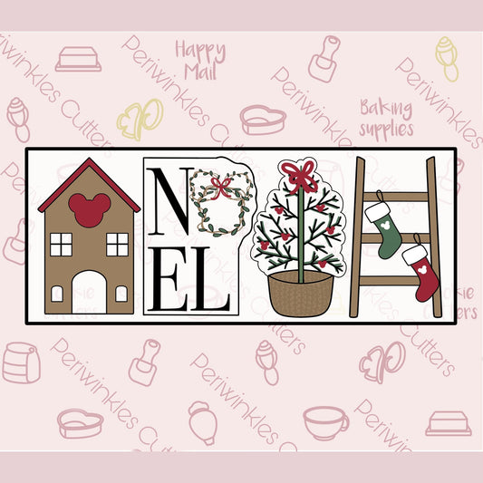 Farmhouse Holiday Set of Cookie Cutter - Periwinkles Cutters