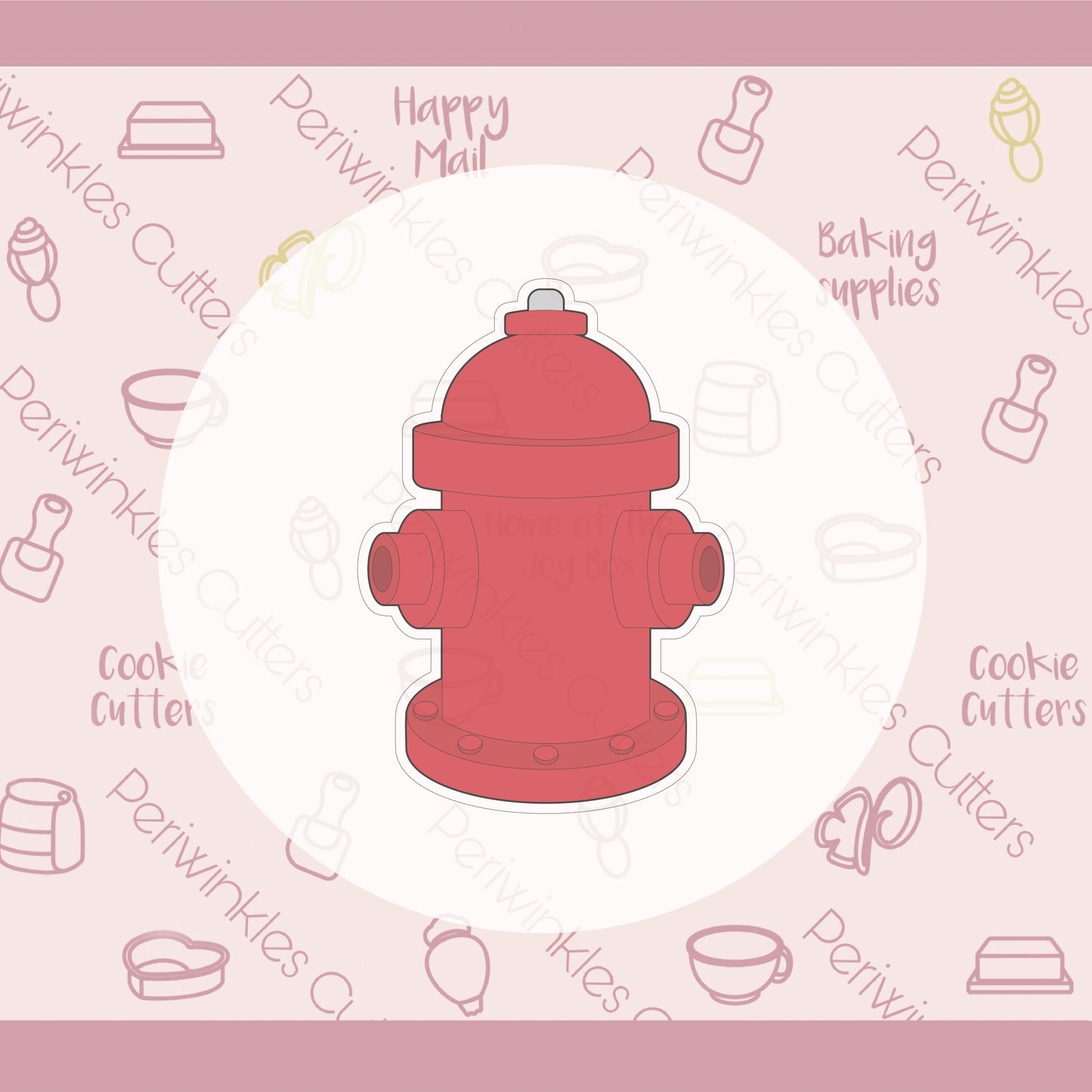 Fire Hydrant Cookie Cutter - Periwinkles Cutters