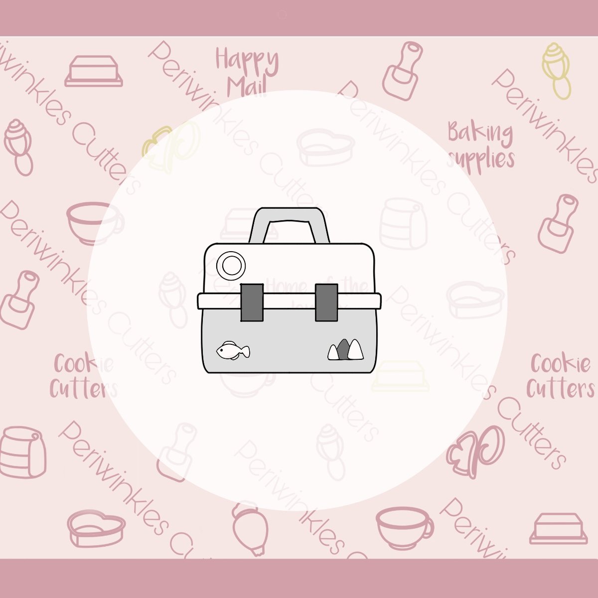 Fishing Tool Box Cookie Cutter Periwinkles Cutters