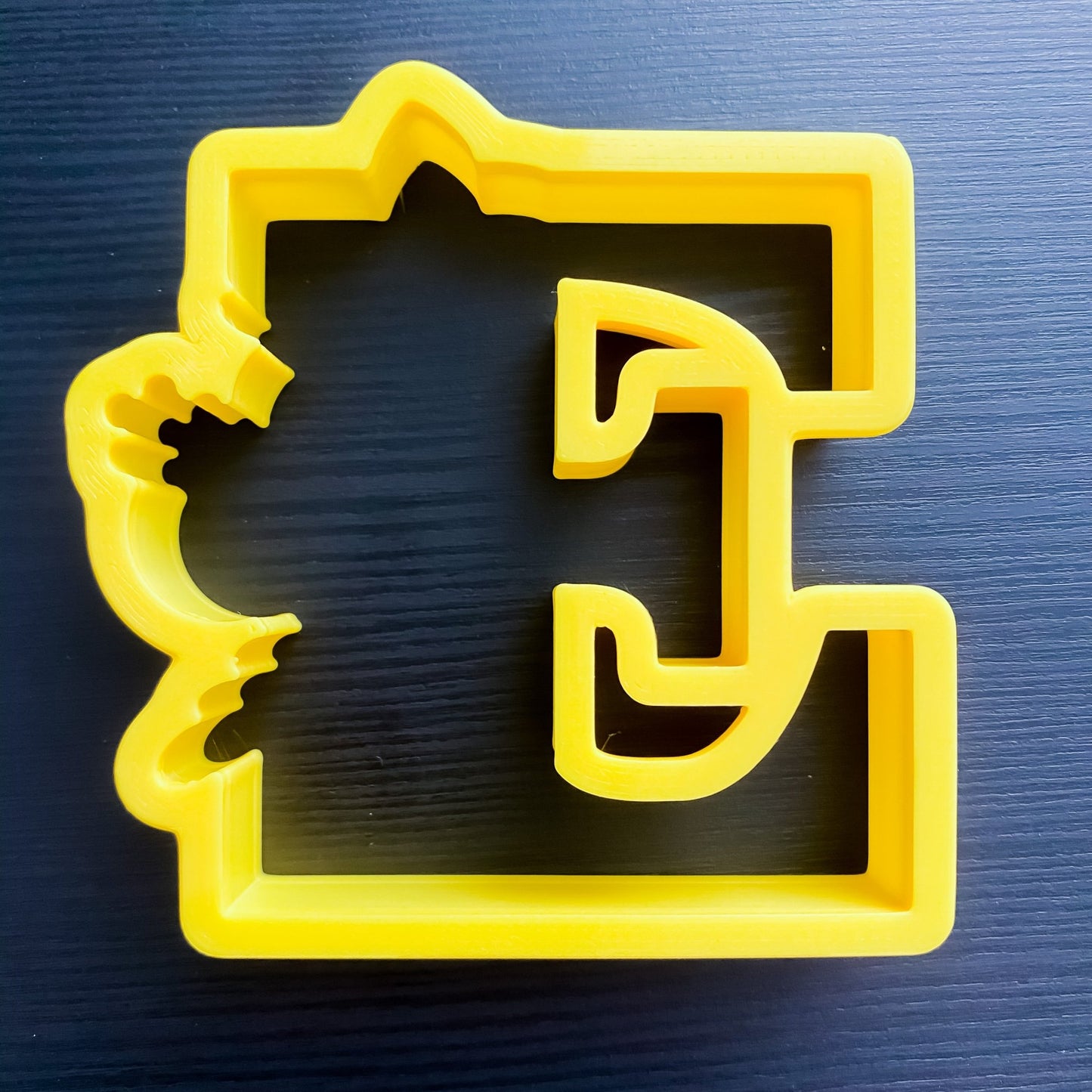 Floral Alphabet Cookie Cutter - Individual Letters - Periwinkles Cutters