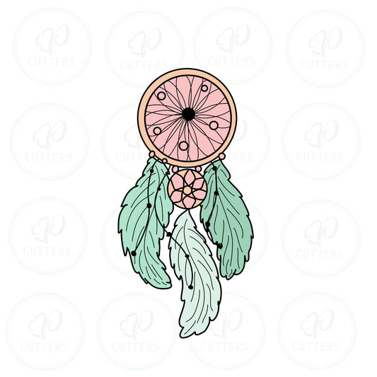 Floral Arrow Wild one plaque Cookie Cutter - Periwinkles Cutters