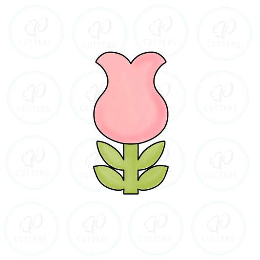 Flowers Cookie Cutter Set - Tulip Rose - Wild - Round - Daisy - Cookie Cutter - Periwinkles Cutters