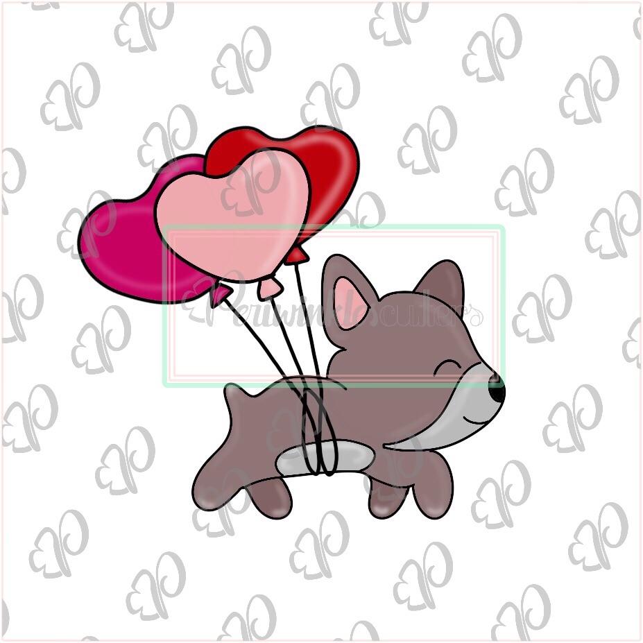 Flying Puppy Cookie Cutter - Periwinkles Cutters