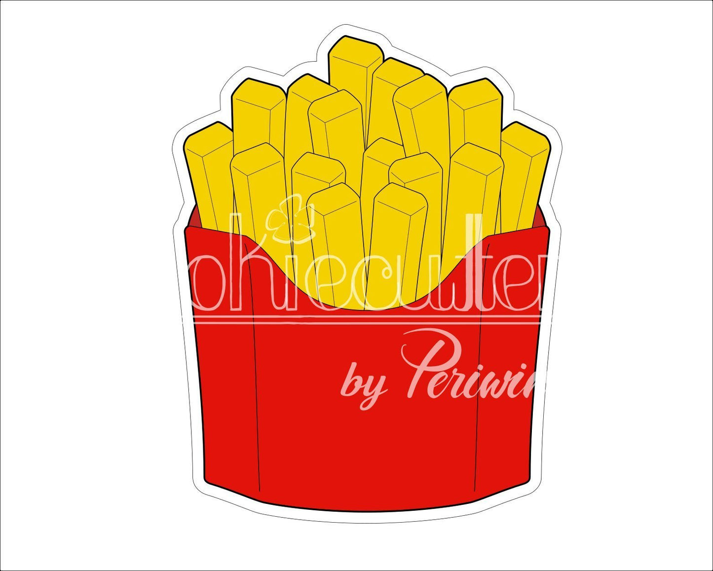 French Fries Cookie Cutter - Periwinkles Cutters