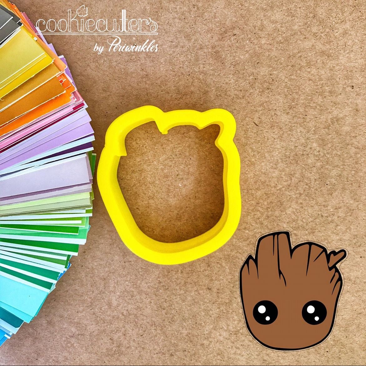 Galaxy Guardian Baby Head Cookie Cutter - Periwinkles Cutters Cookie Cutter