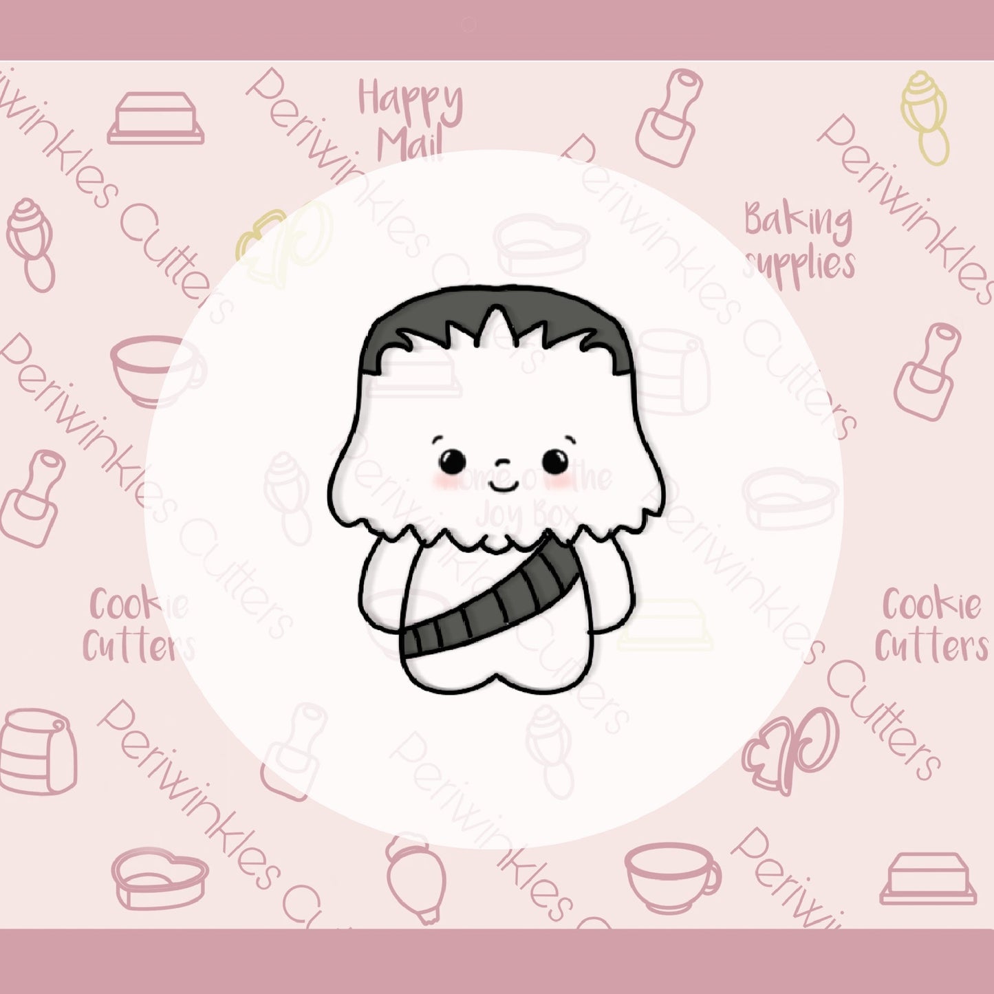 Galaxy Wars Furry Guy Cookie Cutter - Periwinkles Cutters