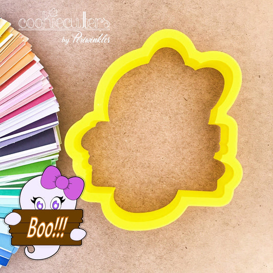 Ghost Plaque Cookie Cutter - Periwinkles Cutters