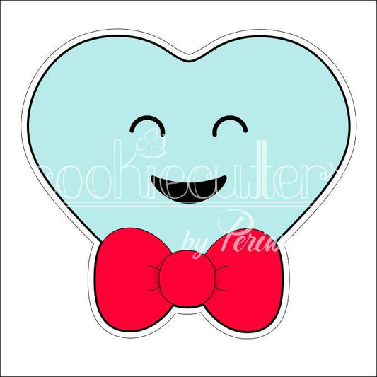 Girly and Boy Hearts Cookie Cutter - Periwinkles Cutters