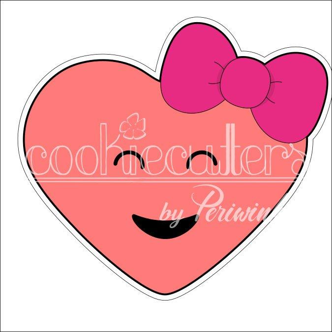 Girly and Boy Hearts Cookie Cutter - Periwinkles Cutters