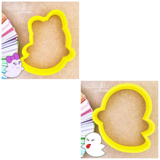 Girly Chubby Ghost 2017 Cookie Cutter - Periwinkles Cutters