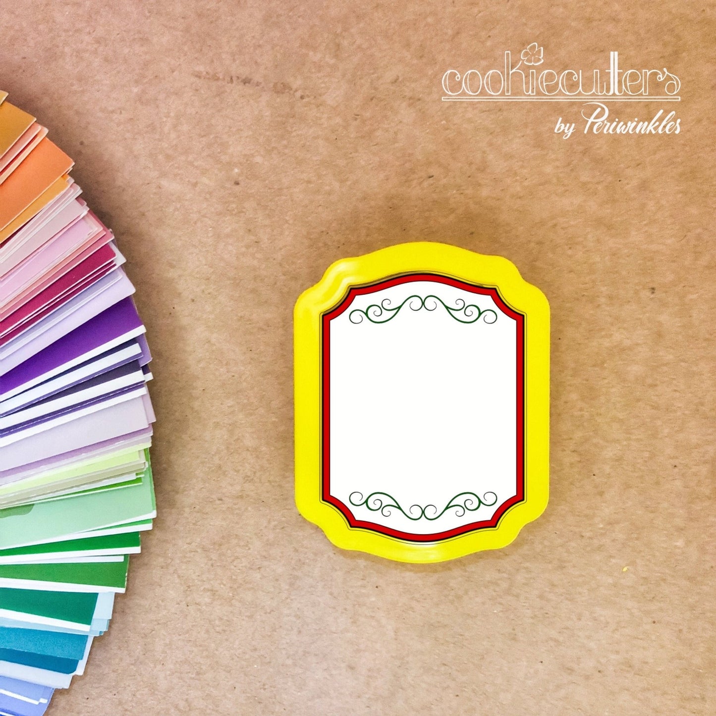 Glam Frame Cookie Cutter - Periwinkles Cutters