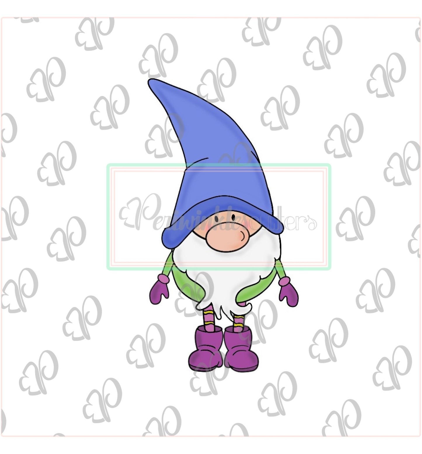 Gnome Full Body Cookie Cutter - Periwinkles Cutters