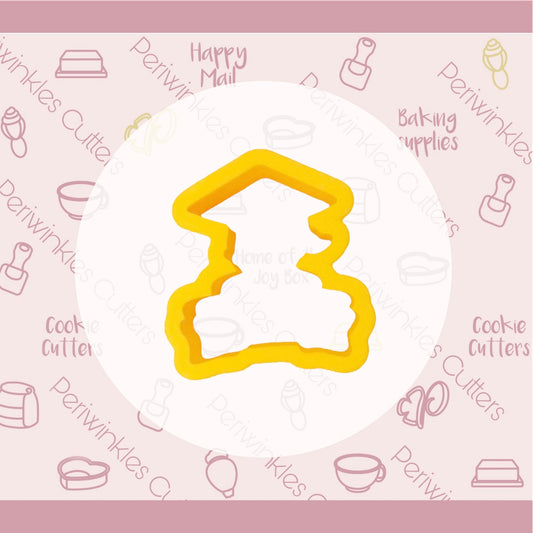 Graduate kid Banner Cookie Cutter - Periwinkles Cutters