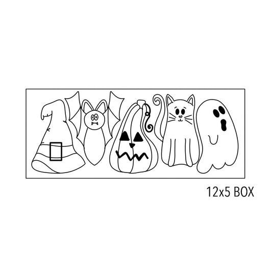 Halloween Tallish Set of 5 Cutters - Periwinkles Cutters