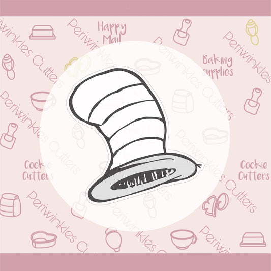 Hat Books Individual Cookie Cutters - Periwinkles Cutters