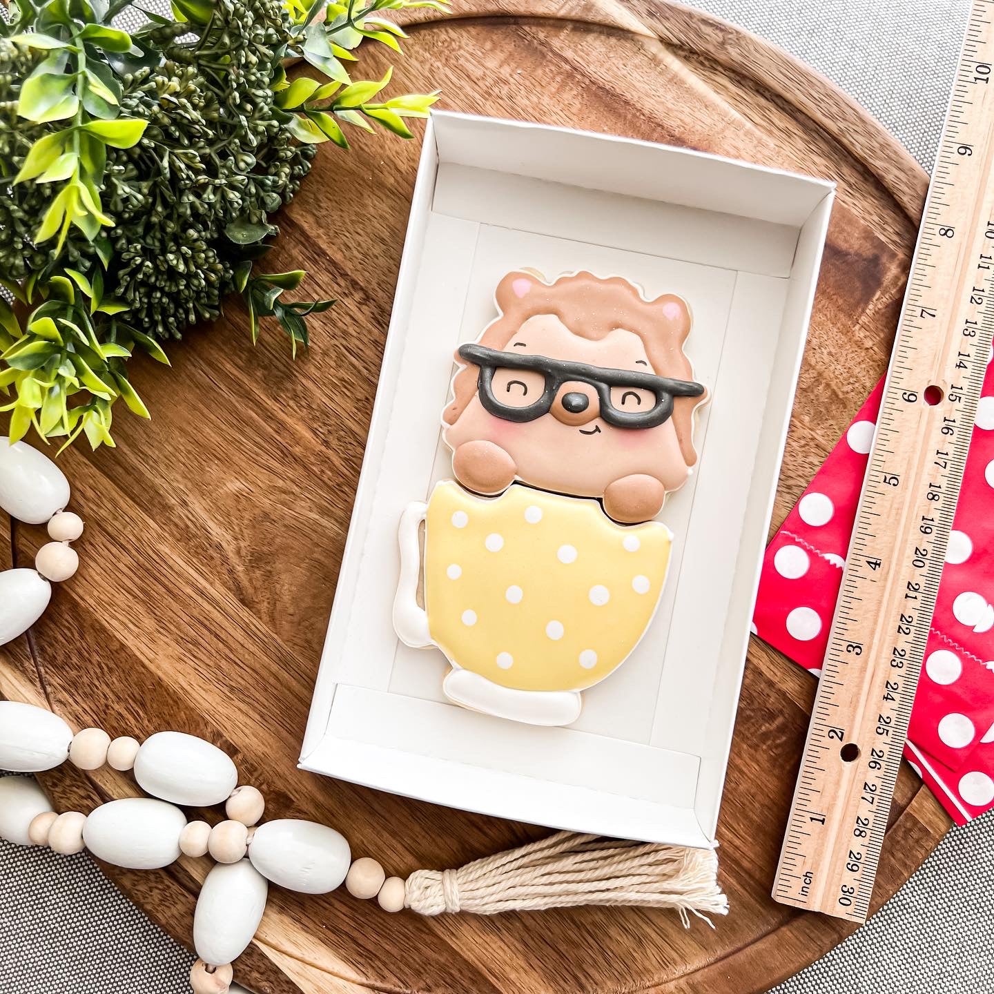 Hedgehog and Apple Set of 2 Cookie Cutter - Periwinkles Cutters