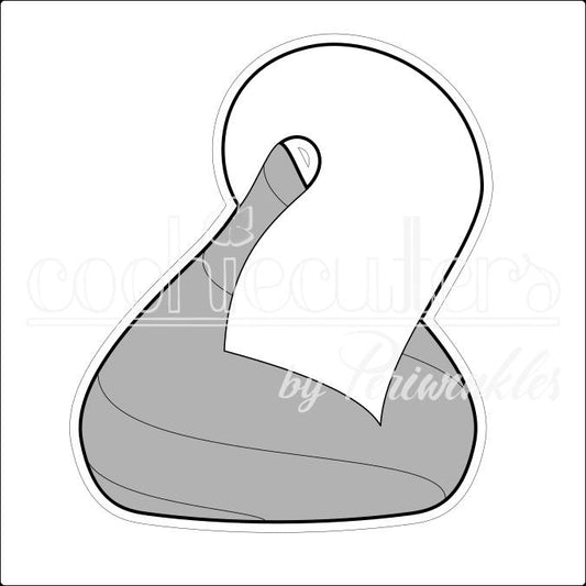 Hershey Kisses Cookie Cutter - Periwinkles Cutters