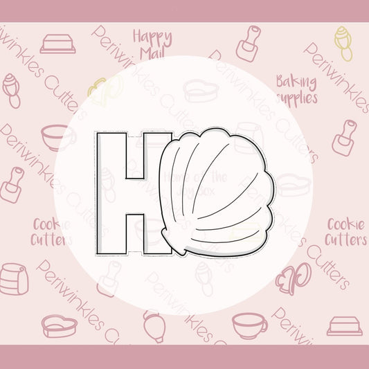 HO Seashell Cookie Cutter - Periwinkles Cutters