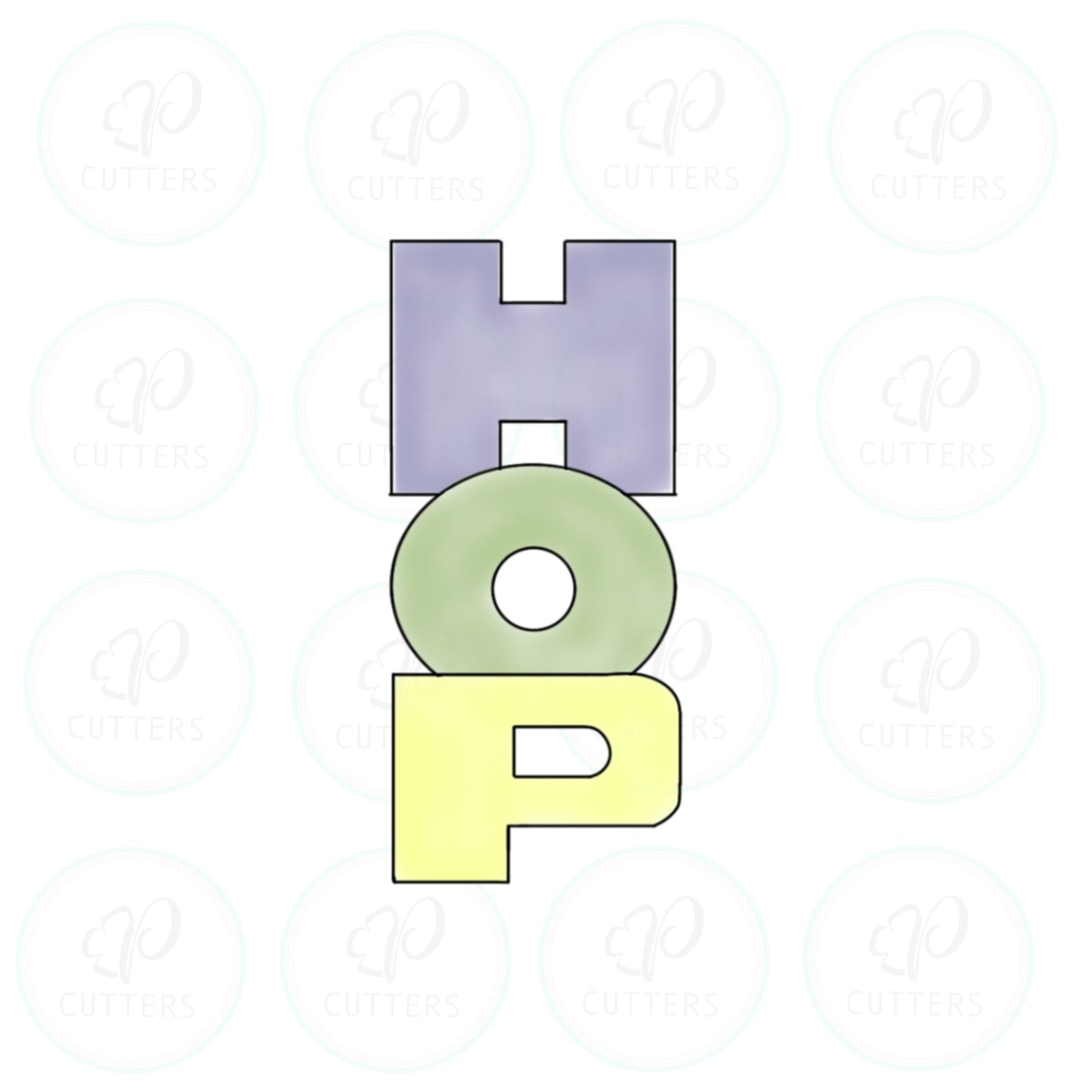 HOP - Tall Cookie Cutter - Periwinkles Cutters