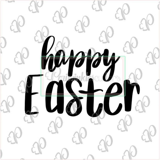 Hoppy Easter Plaque Cookie Cutter - Periwinkles Cutters
