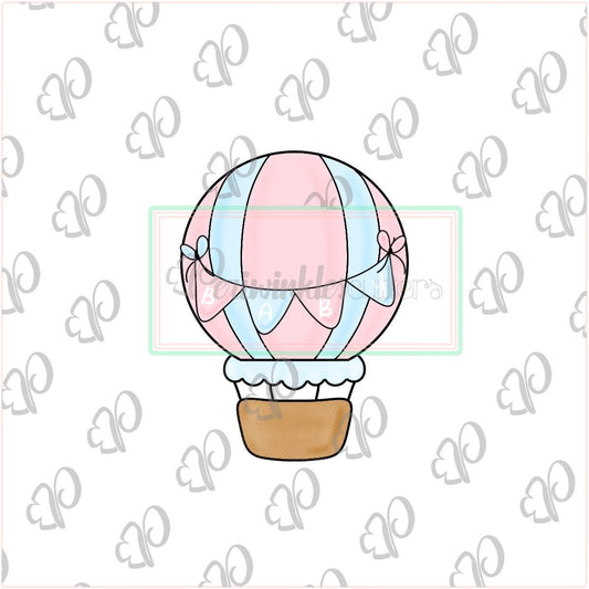 Hot Air Balloon Cookie Cutter - Periwinkles Cutters