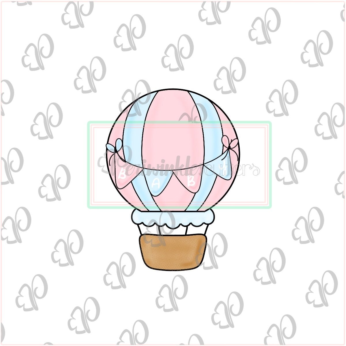 Hot Air Balloon Cookie Cutter - Periwinkles Cutters
