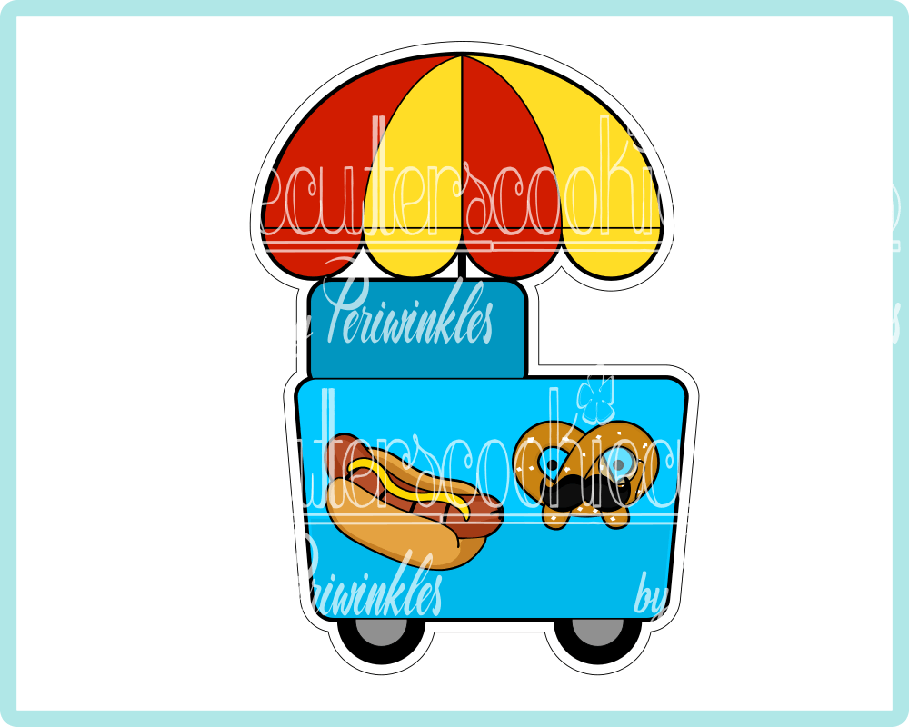 Hot Dog Car Cookie Cutter - Periwinkles Cutters
