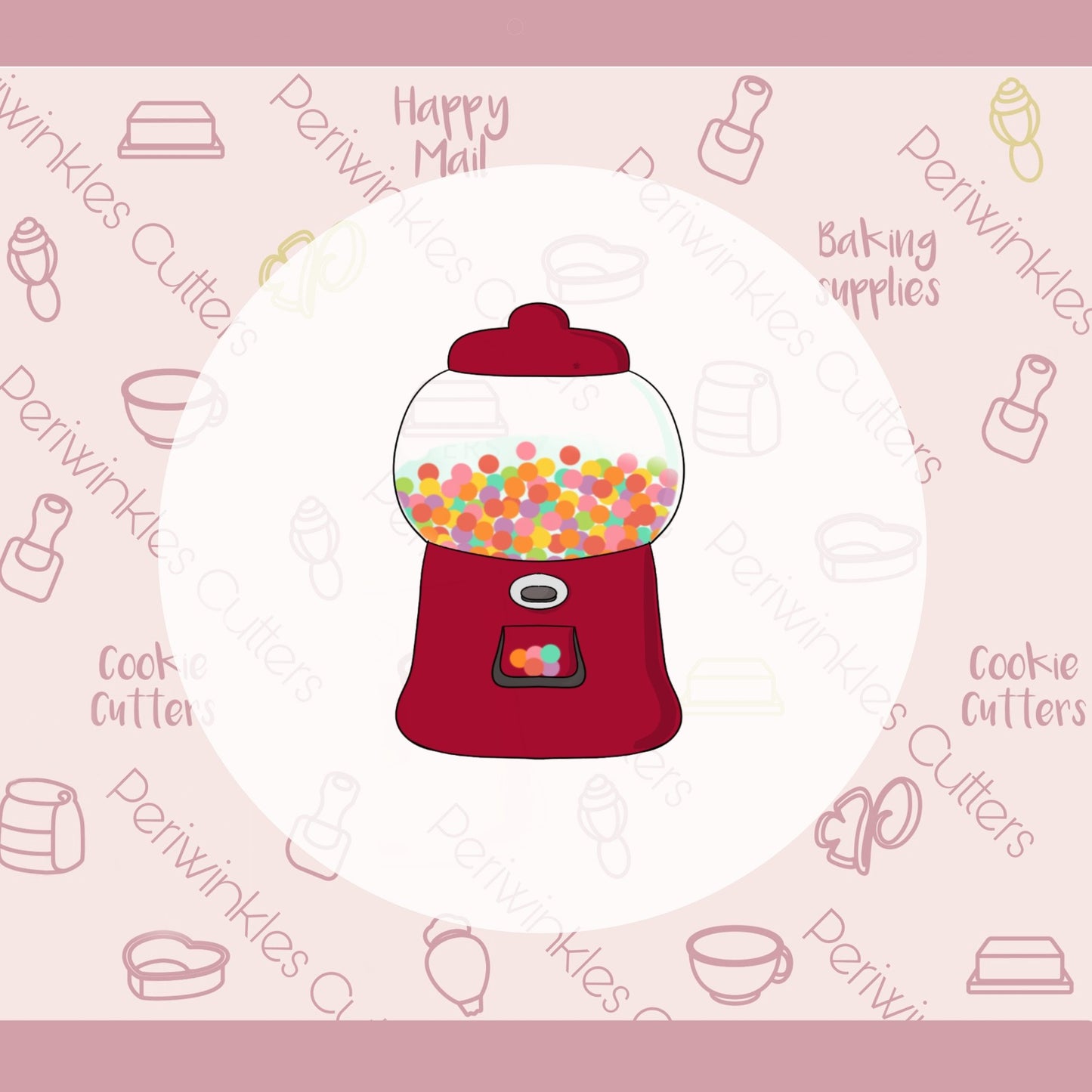 I Chews You Set of 2 Cookie Cutter - Periwinkles Cutters