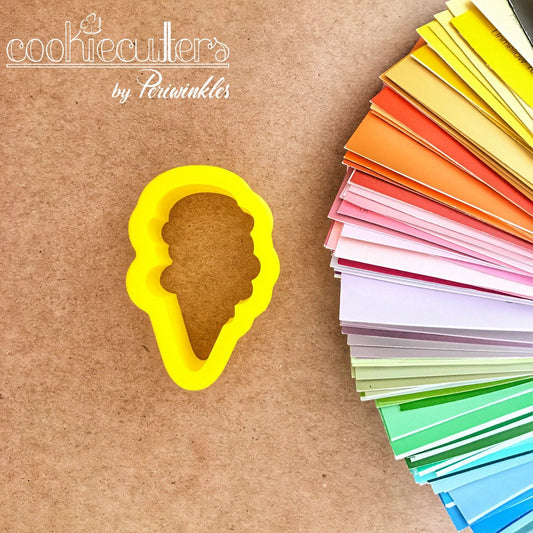 Ice Cream Cookie Cutter - Periwinkles Cutters