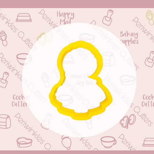 Ice Princess Cookie Cutter - Periwinkles Cutters