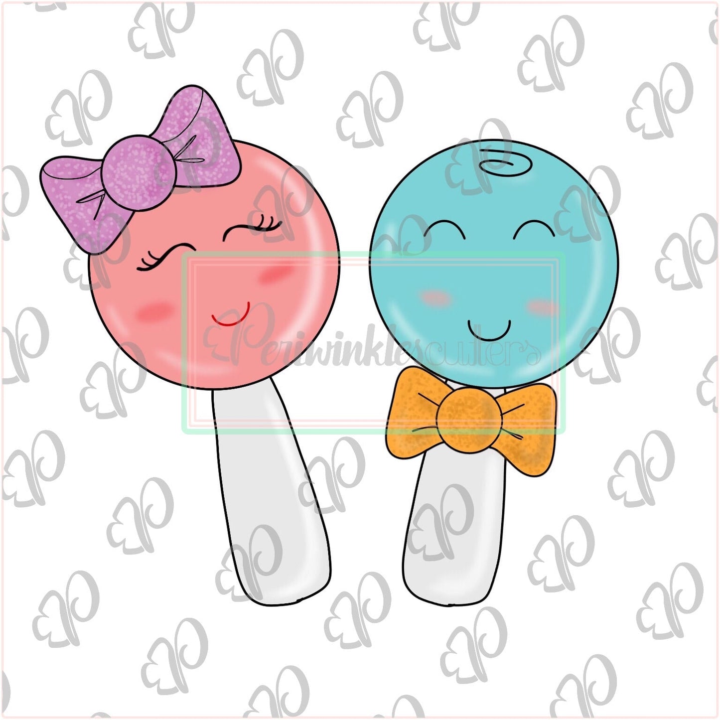 I'm a SUCKER for love Cookie Cutter - Periwinkles Cutters