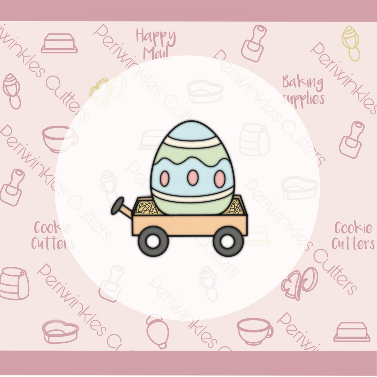 Chick and Egg Set of 2 Cookie Cutter - Periwinkles Cookie Cutters