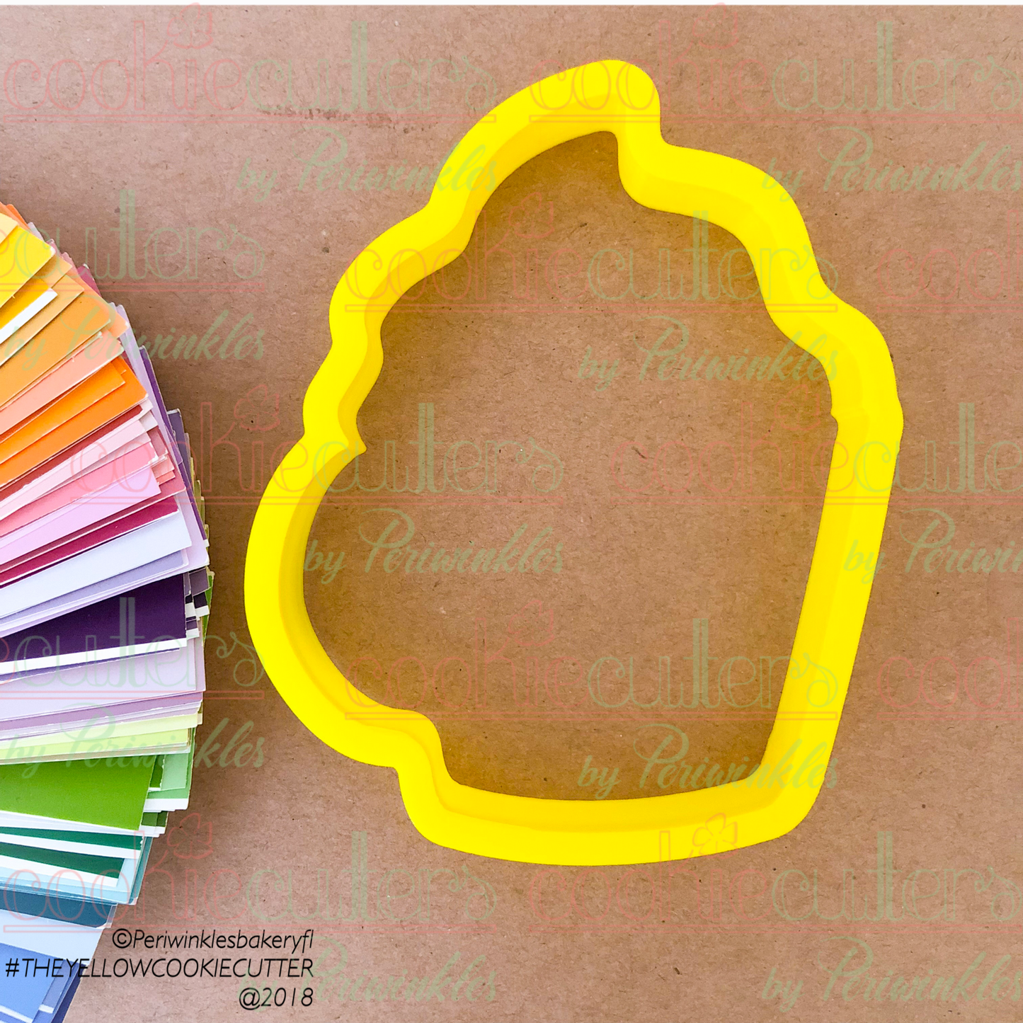 Coffee Mug with Whipped Cream Cookie Cutter - Periwinkles Cookie Cutters