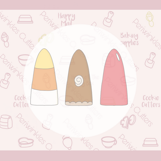 Drop Shape Cassie Tallish Holiday Cookie Cutter - Periwinkles Cookie Cutters