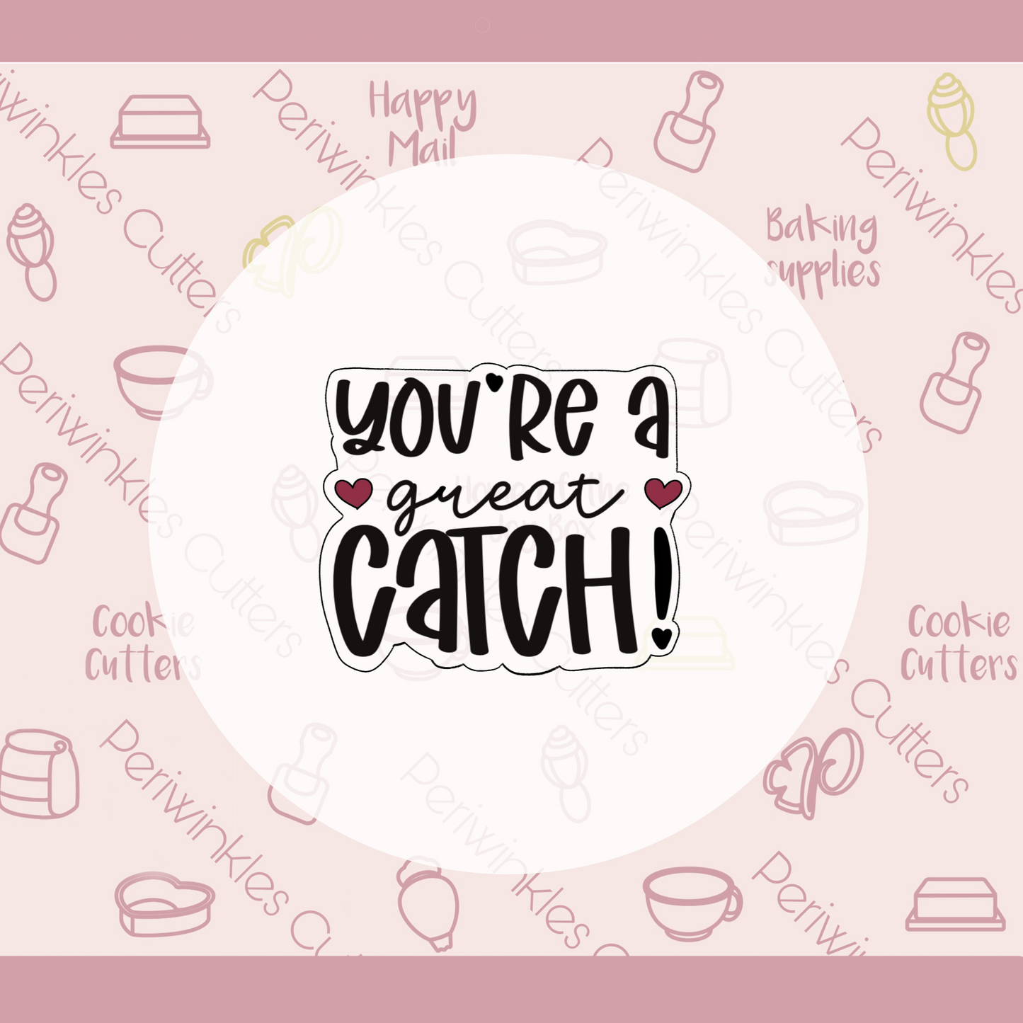 Great CATCH Set of 2 Cookie Cutter - Periwinkles Cookie Cutters