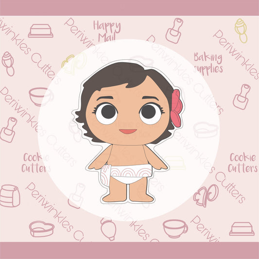 Island Tribe Full Bodies Cookie Cutters - Periwinkles Cutters