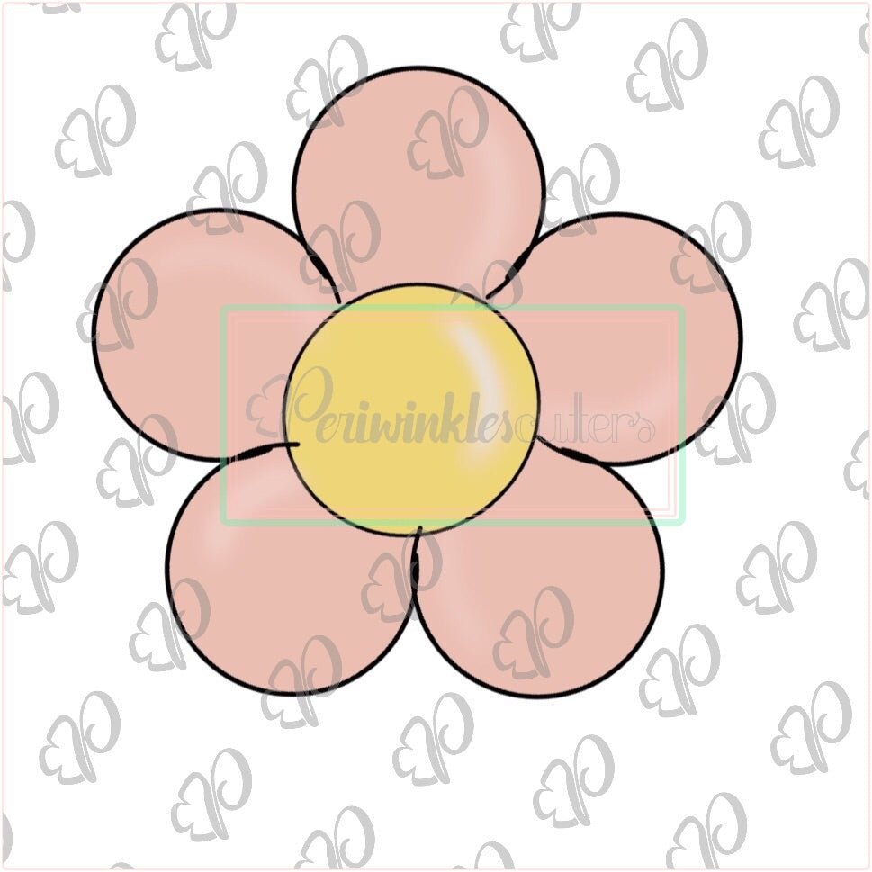 Kawaii Flower Cookie Cutter - Periwinkles Cutters