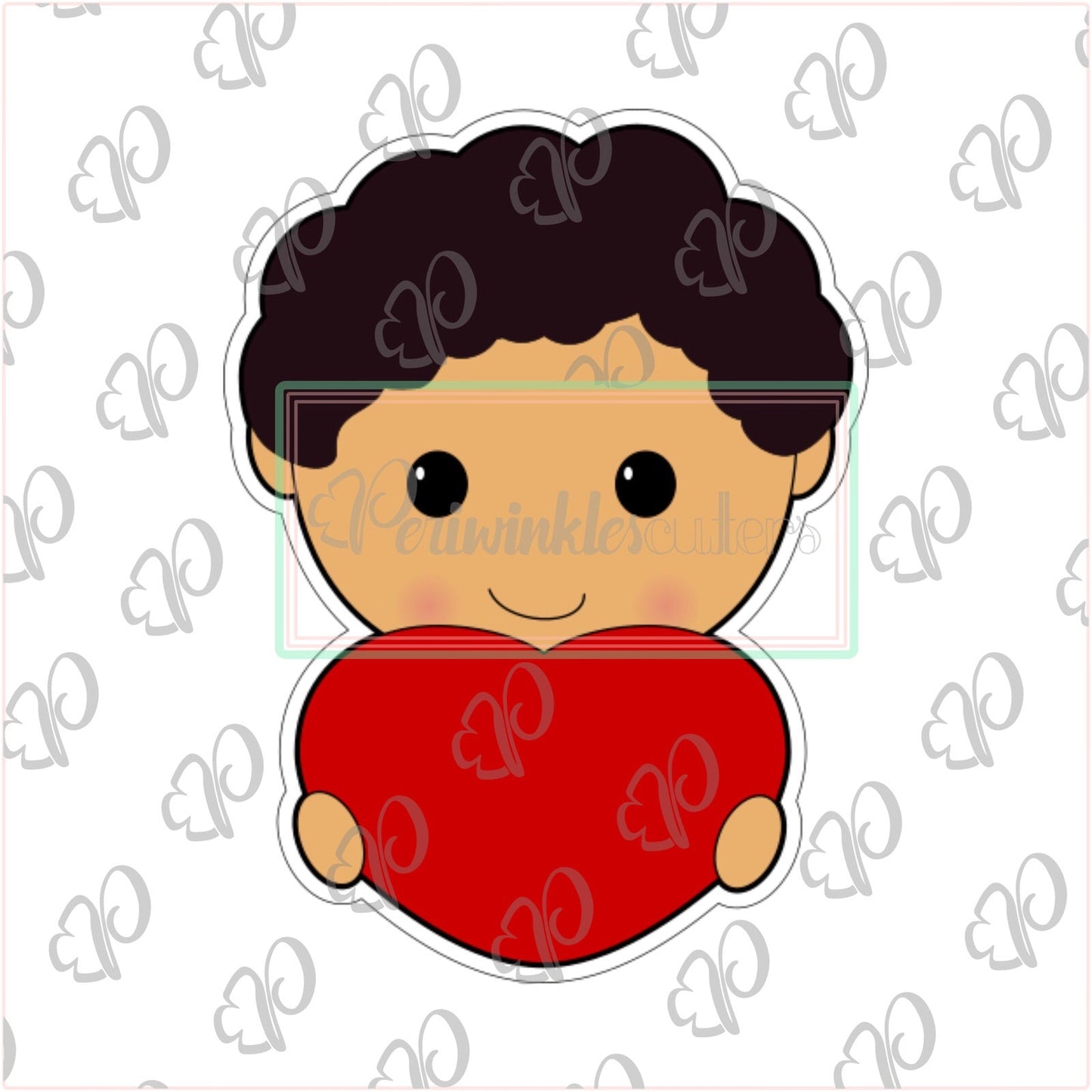 Kids with Hearts 2019 Cookie Cutter - Periwinkles Cutters